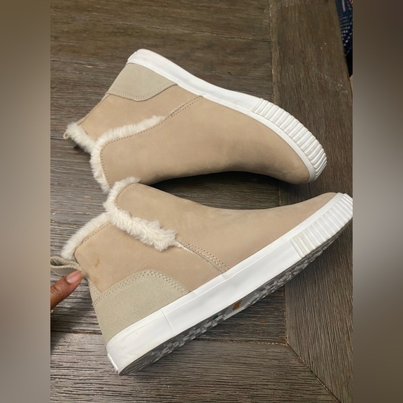 Timberland Women's Skyla Bay Pull-On Boots Tan Nude size 8.5 - Picture 9 of 11